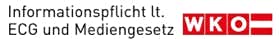 WKO Logo mit Link zum Impressum auf der WKO Seite.